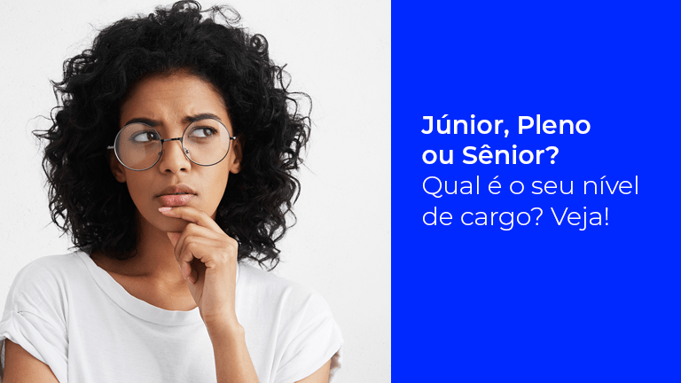 Júnior, Pleno ou Sênior? Qual é o nível do seu cargo?