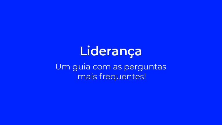 Liderança