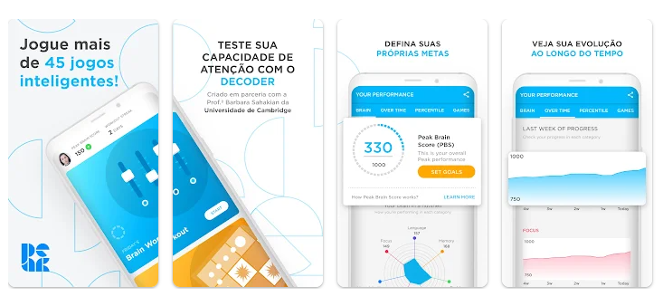 Peak app app para treinar o cérebro